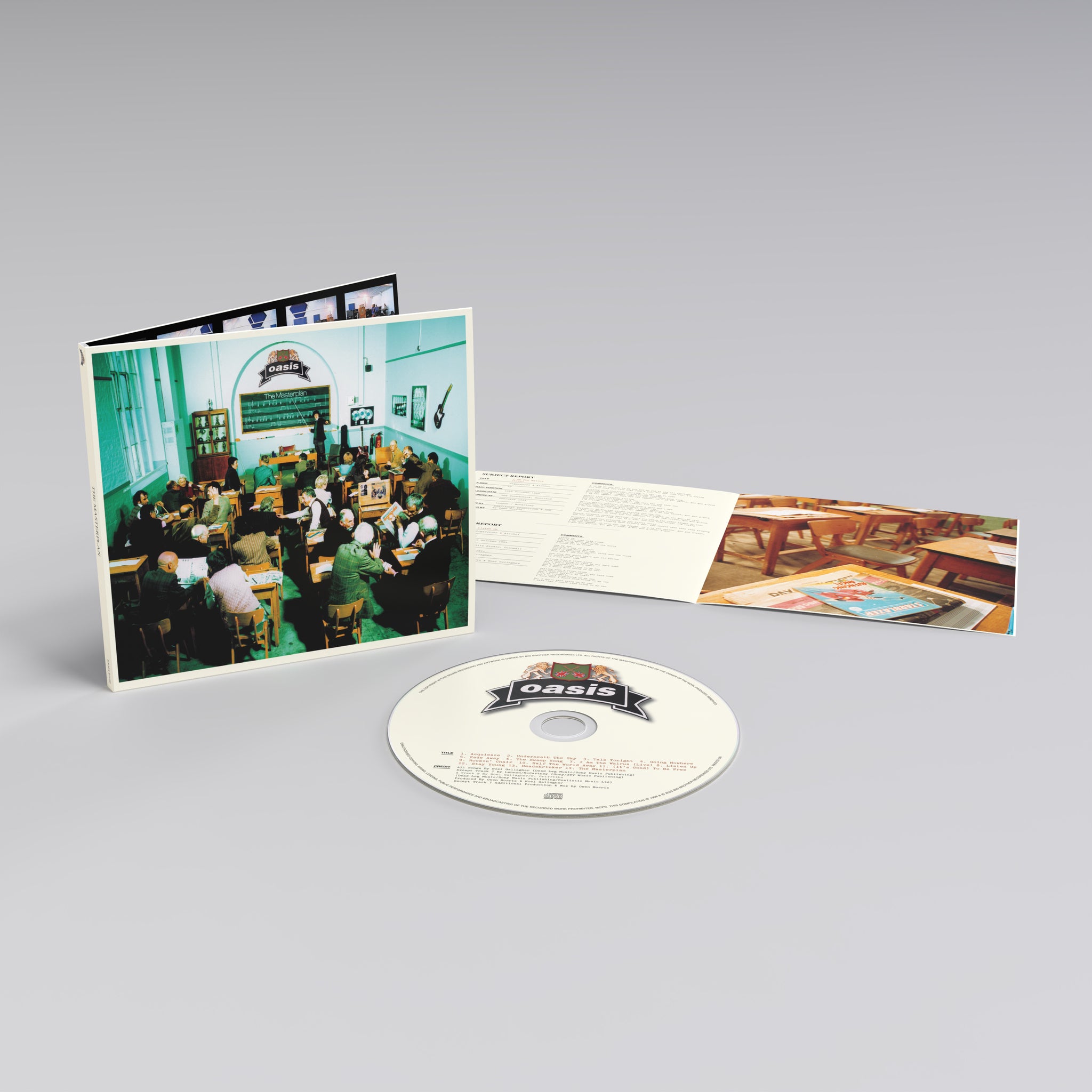 Oasis ‎– Masterplan (25th Anniversary Edition) – Mixed Up Records