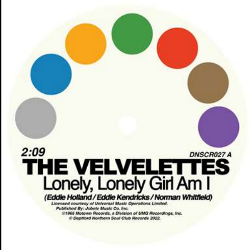 The Velvettes / Gladys Knight & The Pips - Lonely, Lonely Girl Am I / No One Could Love You More